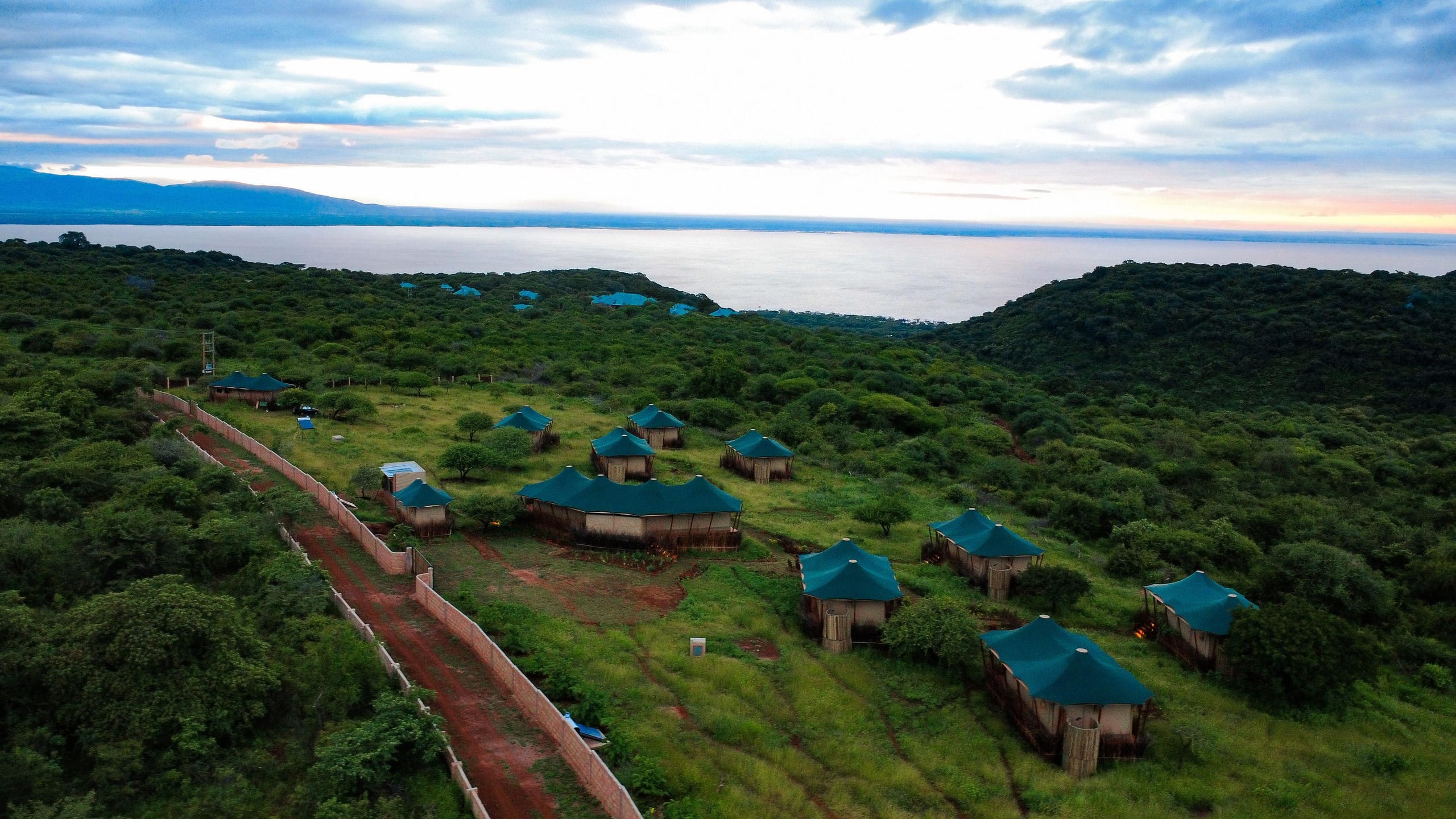 Aerial overview