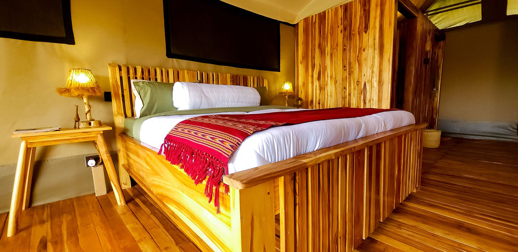 The Maasai Tent interior detail