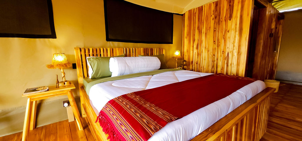 The Maasai Tent interior detail