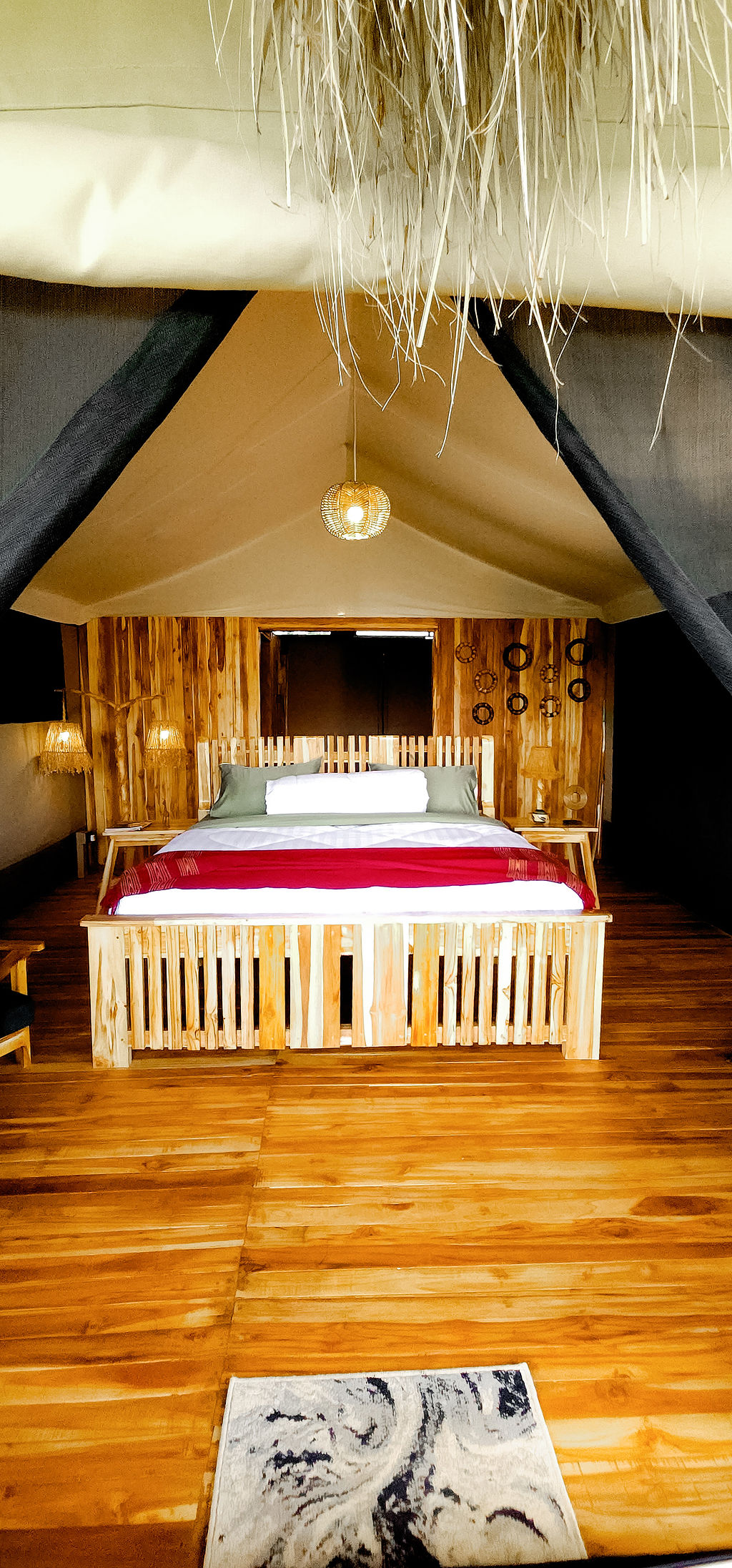 The Datoga Tent interior detail